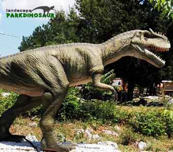 Giant Animated Dinozò Modèl pou dekorasyon gòlf