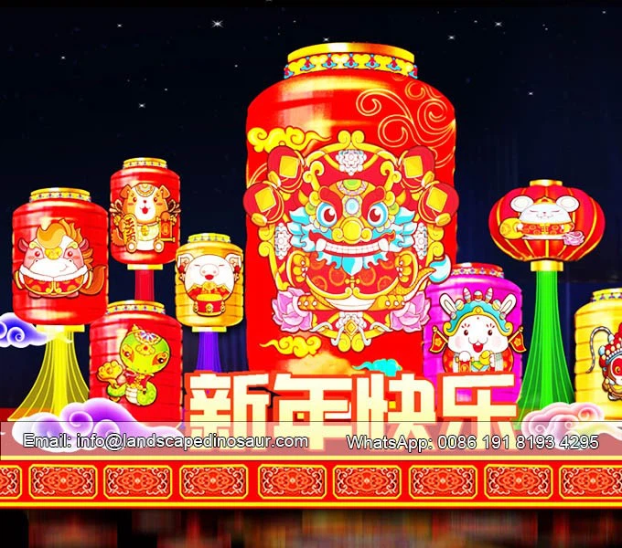 Chinese lanterns illuminate festivities-01 Chinese lanterns illuminate festivities-01